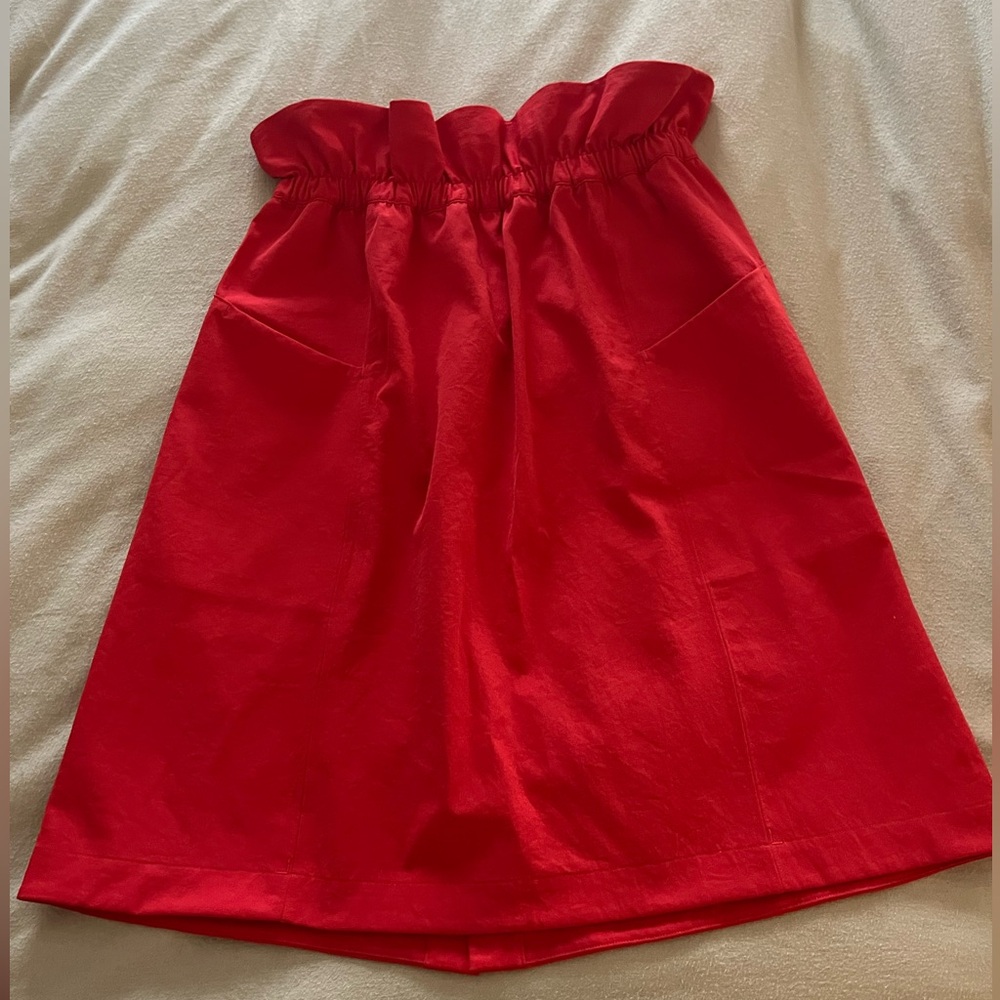 Women’s Red Lululemon Athletic Skirt, Size 4